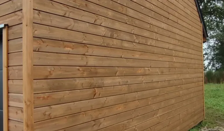 bardage bois romille