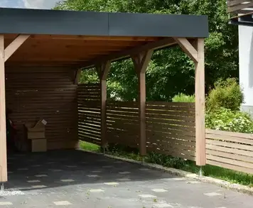 carport bois Bédée-1