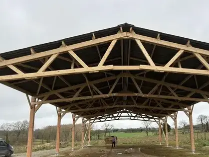 carport bois à Bédée - image 4