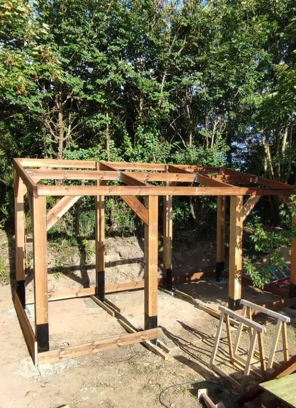 carport bois bedee