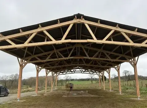 carport bois à Romillé - image 3
