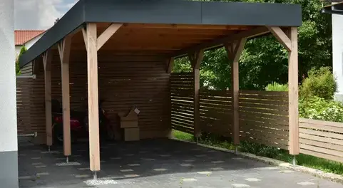 carport bois Romillé-5