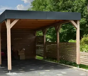 carport bois à Saint Méen Le Grand - image 3