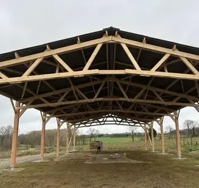 carport bois Saint Méen Le Grand-5