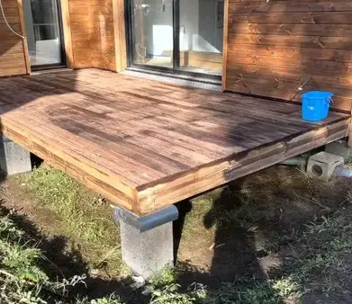 extension maison bois à Bédée - image 3