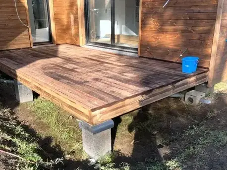 extension maison bois Romillé-1