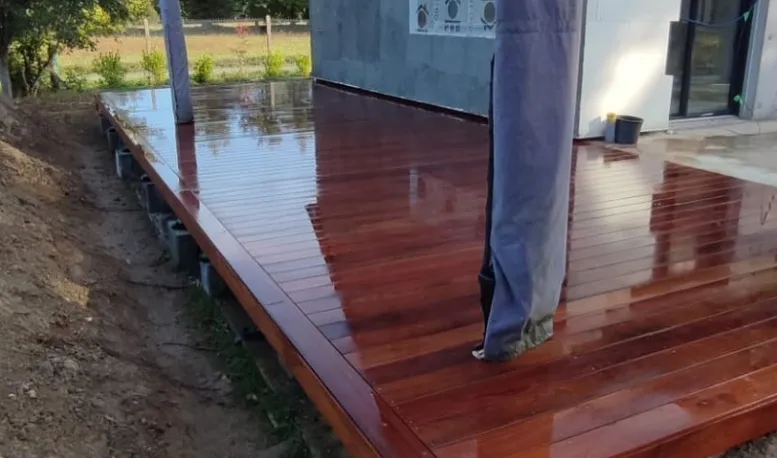 terrasse bois becherel